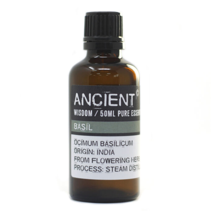 Óleo Essencial de Manjericão – 50ml