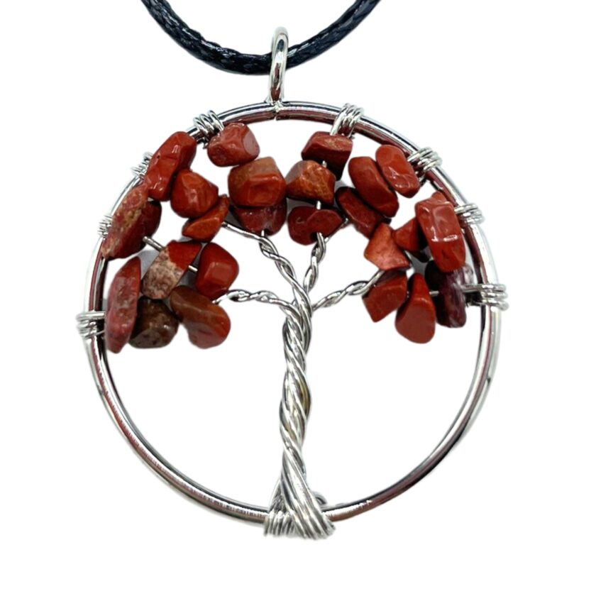 Fio Árvore da Vida - Jaspe Vermelho - Image 4