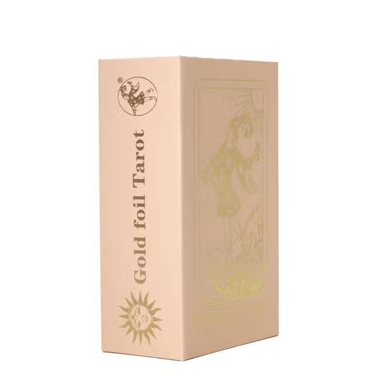 Baralho de Tarot em Caixa de Presente Rosa — Detalhes em Rubi - Image 4