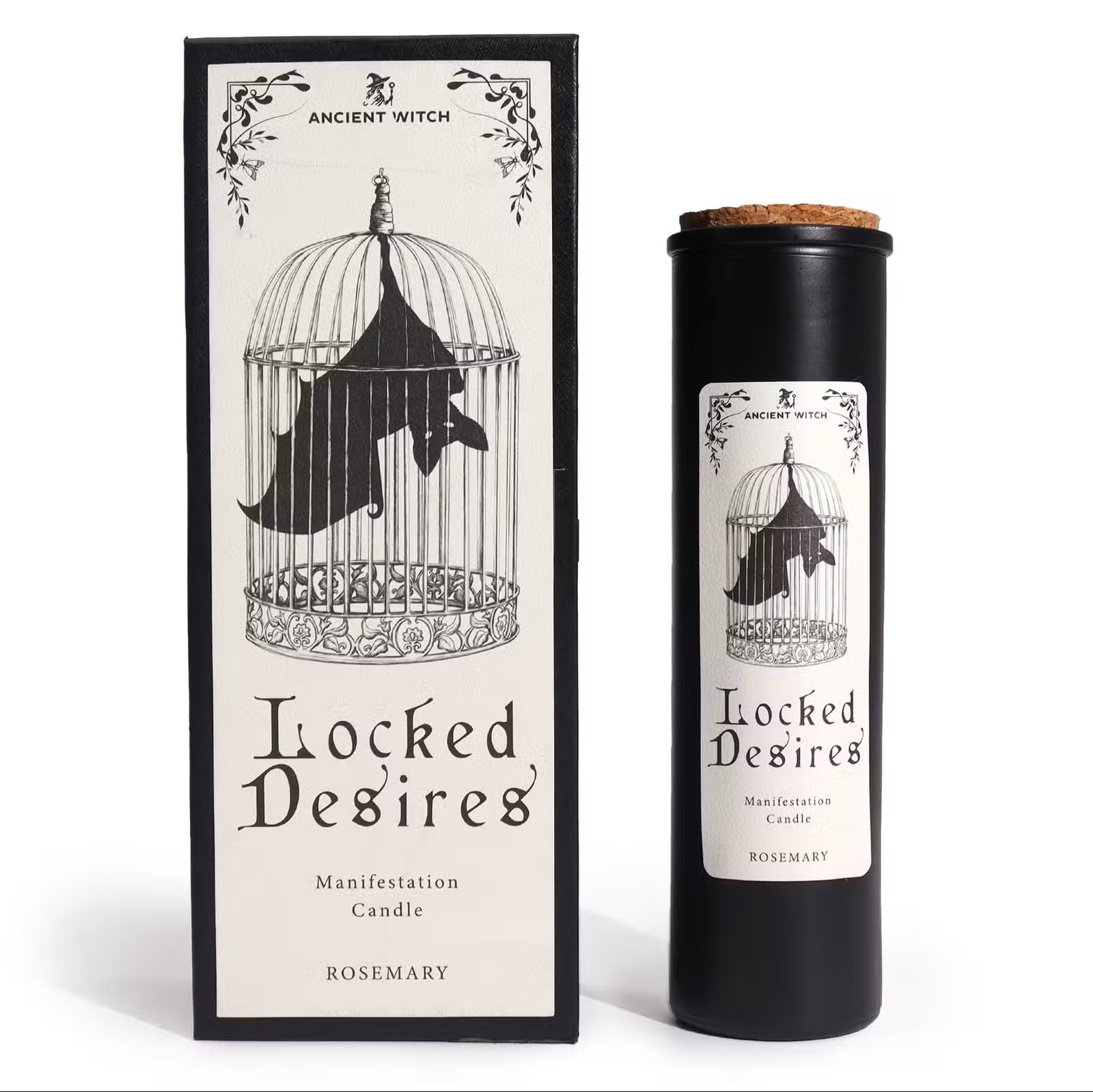 Vela Purificadora de Bruxa Ancestral — Locked Desires (Desejos Bloqueados) - Image 3